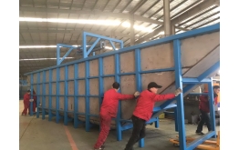 大型电泳生产线发货中